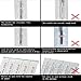 ITATOO TATTOO® 100pcs Platinum Healthy Mixed Size Tattoo Needles 3RL 5RL 7RL 9RL Assorted Tight Round Liner Protecting You from Being Ripped