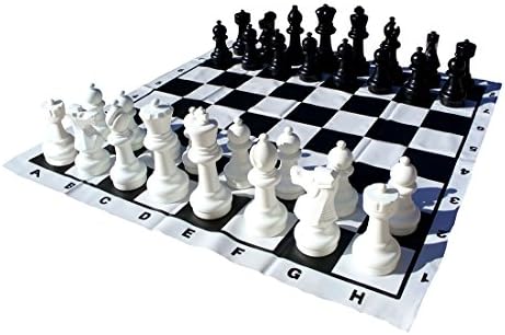 12" King Garden Chess Set