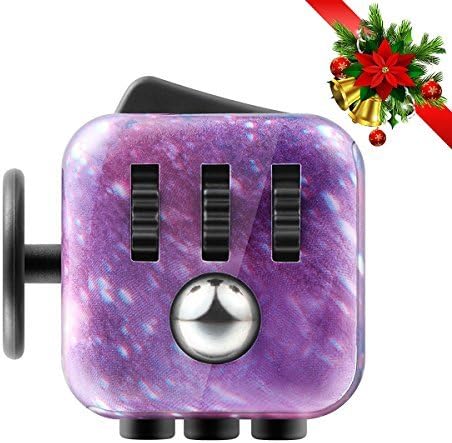 Fidget Cube Relieves Stress And Anxiety for Children and Adults Anxiety Attention Toy (Camo Pink)