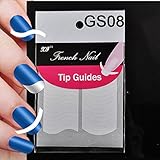 ELENXS Beauty Accessories 18 Style Chic DIY French Manicure Nail Art Tips Tape Sticker Guide Stencil