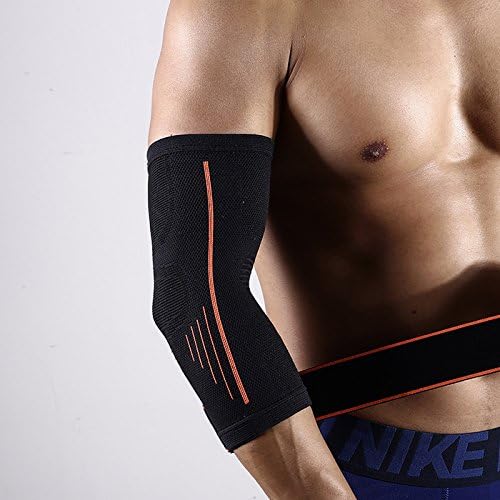 Elbow Brace Sleeve with Best Arm Compression for Golfers &amp; Tennis Elbow, Tendonitis &amp; Arthritis Treatment Patients