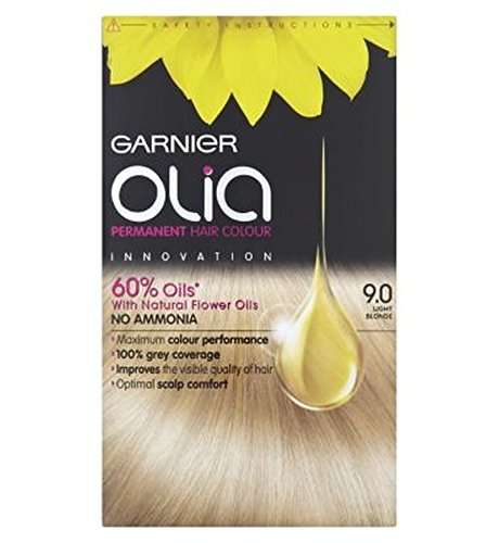 Garnier Olia Permanent Hair Colour Number 9.0, Light Blonde