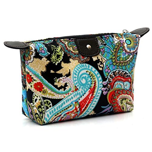 LHWY Fashion Women Travel Make Up Cosmetic Pouch Bag Clutch Handbag Casual Purse for Travel Home Daily