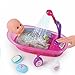 Produktbild  Brigamo Interaktive Puppen Badewanne mit funktionierender Dusche, inkl. Baby Badepuppe und viel Zubehör 