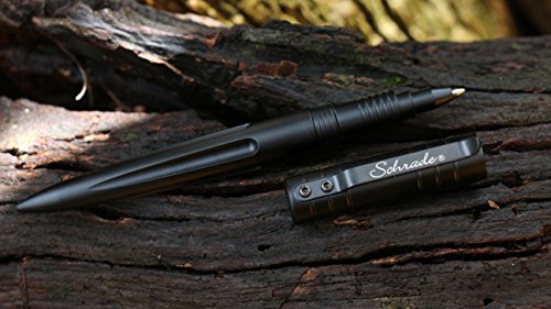 Schrade Werkzeug Black Tactical Pen schwarz anodisiert Gesamtlänge: 14.5 cm, 230700 - 5