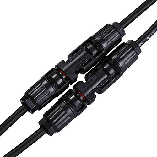 Fafada 2 MC4 Solarkabel Y Stecker Verteiler Buchse Solarpanel Photovoltaik Kabel 1 Paar - 5