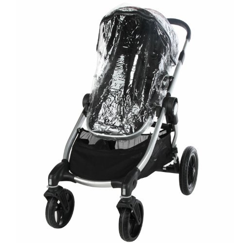 Baby Jogger CITY SELECT & VERSA Stroller & Carrycot (Single) Raincover Weather Shield zipped Rain Cover