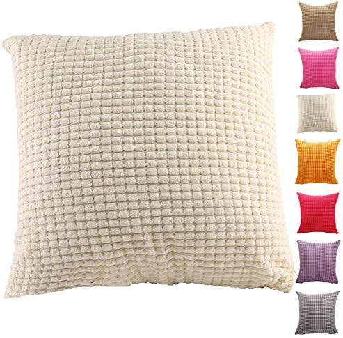Corn Kernels Corduroy Home Decor Throw Sofa Car Cushion Cover Pillow Case,9 Colors 10 Size