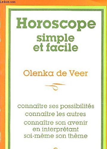 Horoscope Simple et facile Horoscope Simple et facile