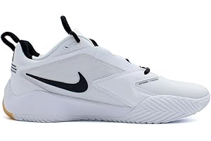 Nike Air Zoom Hyperace 3 FQ7074-101, Men Handball Shoes,Volleyball Shoes, White, 44 EU