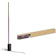 Philips Hue Gradient Signe Stehleuchte schwarz 1800lm, 16 Millionen Farben und Farbverläufe, dimmbar, steuerbar via App, komp