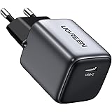 UGREEN Nexode 20W USB C Laddare GaN II PD 3.0 USB C Strömadapter PPS Laddningskontakt Kompatibel med iPhone 14 Pro Max, 14 Pl