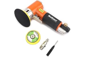NuoDunco Druckluft Exzenterschleifer Mini 50mm 75mm Poliermaschine Auto Polierer Set