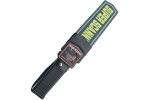 ODORKLE Handheld Metal Detector Wand, Portable Security Scanner Metal Scanner Detector with 2 Switch (Battery Not Included)