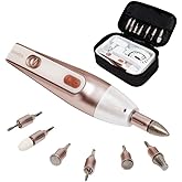 Cecotec Bamba PinkyCare 700 Perfect Nails Elektrikli Manik&uuml;r ve Pedik&uuml;r Seti, Yedi Değiştirilebilir Başlık, Beş Hız ve İki D&ouml;