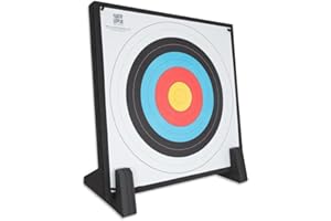 Red Frog International Ltd Avalon ECO 90x90x7cm Archery Target And Faom Stand Ethafoam Suitable for Recurve Bows up to 30# Draw Weight, Black, L