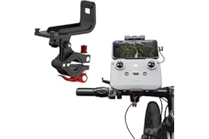 iEago RC Mini 3 Pro Support de Vélo Support de Télécommande en Métal Rotatif Berceau de Vélo pour DJI Mini 3 Pro/Mavic 3 / Mavic Air 2 / Air 2S / Mini 2 Drone et Accessoires, Noir