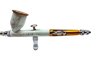 Paasche Cerakote Coated Airbrush Aerografo, Metallo, Bianco