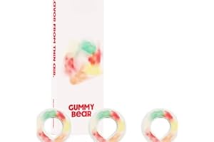 GENERISCH Duft-Pods Original für Air Up Flasche mit erfrischendem Gummy Bear-Geschmack - 0 Zucker, 0 Kalorien nur natürliches Aroma - 3x Air Up Pods für 15L Wasser mit Gummibärchen Geschmack durch Duft