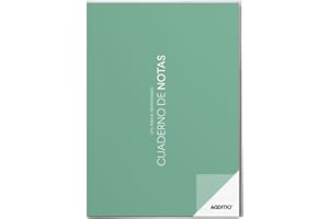 ADDITIO - Cuaderno Notas para el profesorado | Planificación del curso (4 meses vista) | Evaluación continua | Papel ecológico | Tamaño A4 | Español | Verde