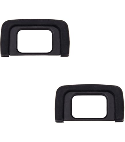 Oculare Per Sony Alpha A6500 A6400 - Protezione Mirino In ABS, 2 Pezzi, Compatibile Con FDA-EP17 - Foto 3