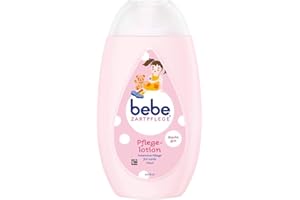 Bebe Lozione per il corpo, cura del bambino, delicata lozione per la cura della pelle giovane, senza coloranti, leggero odore gradevole, 300 ml