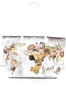 YNOT , Damen Henkeltasche Mehrfarbig Multicolor