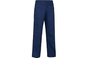 Work Team Pantalón con Cintura elástica y Multibolsillos. 100% Algodón. Hombre