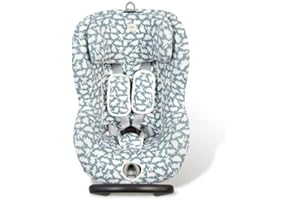 FUN*DAS BCN Funda para Silla de Coche Römer Dualfix, Pro e i-Size de Algodón Extra-Suave (Baby Dinos)
