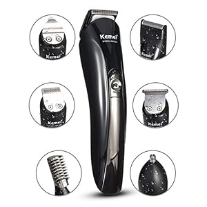 Mens 11 in 1 Rechargeable Cordless Electic Grooming Kit with Hair Clippers, Moustache Beards Shaver Trimmer, Nose Hair… - Image 2