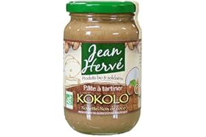JEAN HERVE Kokolo 340g (noisette, noix de coco avec du suc de canne intégral)