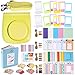 Produktbild Neewer 56-in-1 Zubehör-Kit für Fujifilm Instax Mini 70 (Gelb), Inklusive: Kameratasche mit verstellbarem Armband, diverse Rahmen, Buch-Album, Farbfilter, Eckaufkleber, Foto-Sofort-Film-Aufkleber
