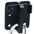 Alise Gate Latches Slide Bolt Latch Safety Door Lock,MS3005-B Stainless Steel Matte Black