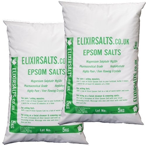 EPSOM SALT PHARMACEUTICAL GRADE MAGNESIUM SULPHATE BAG 10kg
