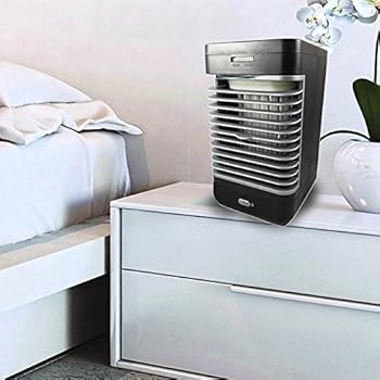 PerGrate Tragbare Klimaanlage Kühler Luftbefeuchter Luftreiniger Lüfter