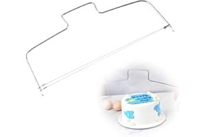 tiyiyok Coupe Gateau Patisserie, Réglable Séparateur de Gâteaux, Convient Aux Boulangeries à Domicile, Aide à la Coupe de Gâteaux, Coupe Gateau, Facile à Nettoyer Patisserie Accessoire