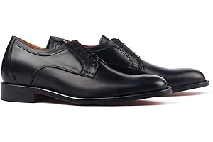 MASALTOS Zapatos de Hombre con Alzas Que Aumentan Altura hasta 7 cm. Fabricados en Piel. Modelo Boston