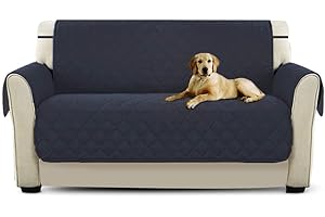 PETCUTE Sofa cover couch covers Sofa Protector 2 Seater Dog Cat Furniture Protector Deep blue