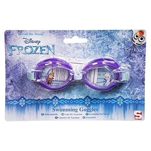 DPNY Disney Anna Elsa - Gafas de natación para niñas, diseño de Frozen