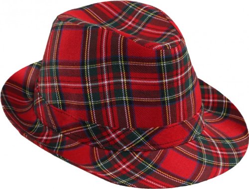 Preisvergleich Produktbild Faschingshut Schotten Hut rot