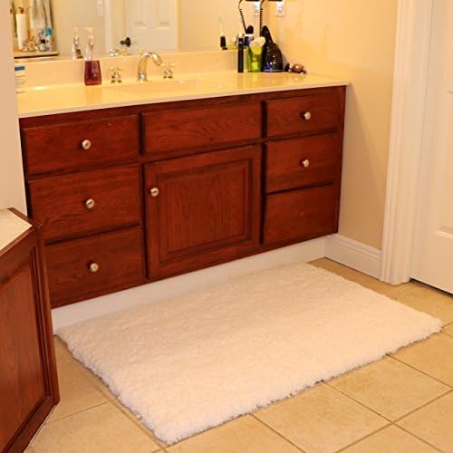 YumSur Bath Mat Bathroom Rug Non-slip Soft Microfiber Shower Rugs 31x47 inch 80x120cm