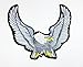 Produktbild rabana XXL Bald Eagle Hawk Bird Flying Wild Animal Choppers Lady Rider Biker motorcyclepatch für Heimwerker Bone Ghost Hog Outlaw Hot Rod Motorräder Rider Lady Biker Jacket T Shirt Patch Sew Iron on gesticktes Badge Schild Kostüm