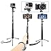 Produktbild AFAITH Wasserdichte Selfie Stick mit Stativ Aluminiumlegierung Handgriff Teleskop Handheld Monopod Selfie-Stangen für GoPro Hero7 Black Hero 6 Hero 5 iPhone XS Max/X/8 Plus Samsung Galaxy S9 GP077