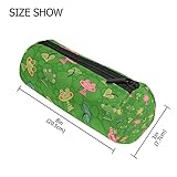 TIZORAX - Estuche para lápices de ranas con cremallera, organizador de monedas, cosméticos,...