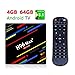Produktbild Miji H96 Max Android 8.1 OS TV Box, Ultra HD Smart TV Box with 4GB RAM 32/64GB ROM, RK3328 Quad Core, 4K, 2.4G/5G Dual WiFi/USB3.0 Set-Top Box Player Set (64g)