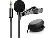 ACTOME Trendy (2022) Noise Cancellation Clip Collar Mic Condenser for YouTube Video | Interviews | Lectures | News | Travel V