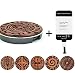 Produktbild LEAPCOVER Holz QI Wireless-Charging Pad mit Android-Empfänger für Samsung Galaxy S7 / S6 / Rand / Plus, Note 5, Nexus und andere Micro-USB-Android-Smartphone-Geräte (Android, Pharaoh)