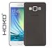 Samsung Galaxy A3 Case : HOKO® Paper Series Ultra Thin Frosted Matte Case Back Cover for Samsung Galaxy A3 (Black) RS.399.00