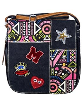 Umhängetasche Canvas Style mit A Umhängetasche Canvas Style mit A