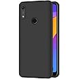 AICEK Cover per Honor 8A / Huawei Y6 2019, Cover Honor 8A Nero Silicone Case Molle di TPU Sottile Custodia per Honor 8A (6.09